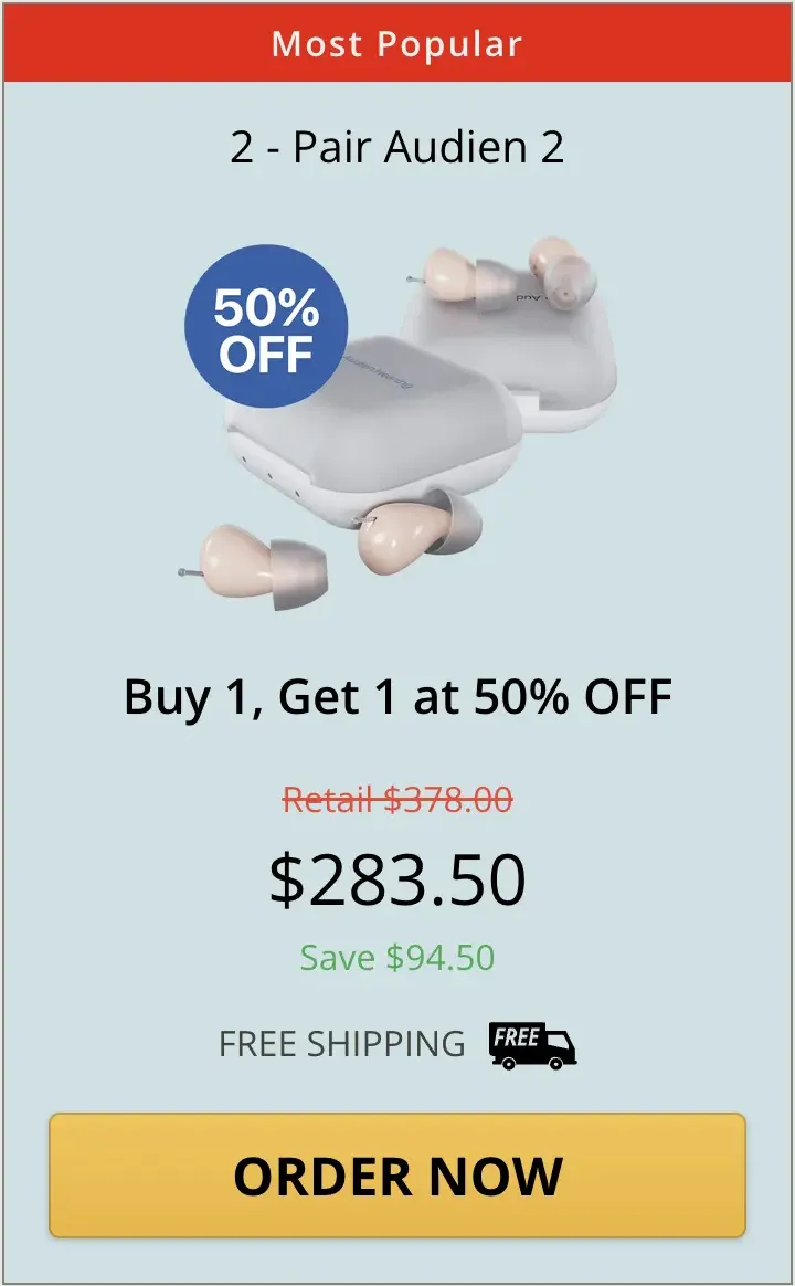 Audien atom Hearing Aids 2